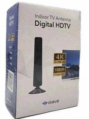 wave Indoor TV Antenna Digital HDTV 4K
